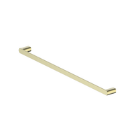 Zeia Single Towel Rail PVD Brushed Brass Greens Tapware 2460305BB