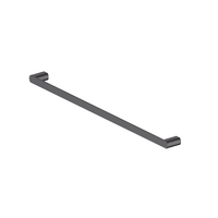 Zeia Single Towel Rail PVD Gun Metal Greens Tapware 2460305GM