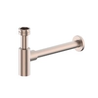 Decorative Bottle Trap PVD Brushed Bronze Greens Tapware 9405019BR