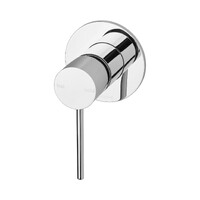 Vivid Slimline SwitchMix Shower Wall Mixer Chrome Phoenix Tapware VS2800-00-1