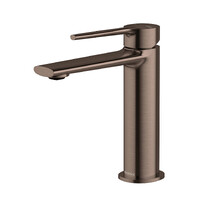 Phoenix Tapware Vask Basin Mixer Tap Brushed Bronze 139-7700-24-1