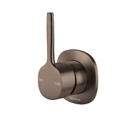 Phoenix Tapware Vask SwitchMix Shower / Wall Mixer Pin Up Complete Kit Lead Free Brushed Bronze 139-2801-24-1