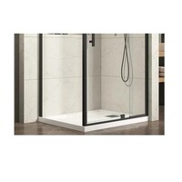 Oceano Shower Base 900 x 1000mm Solid Cast Construction 4 Tile Flanges Stonelite ECO EC9010R