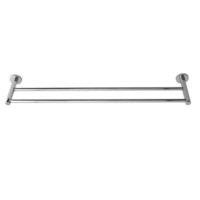 Virtu Circit Double Towel Rail 600mm Chrome 0903C-6