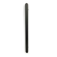 Flat Bar Vertical Heated Towel Holder 930mm x 50mm Gun Metal Radiant GMG-FVTR-930