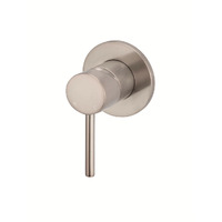 Meir Round Shower Wall Mixer Tap Champagne MW03-CH
