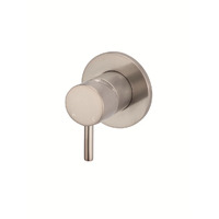 Meir Round Shower Wall Mixer Short Pin Lever Bathroom Tap Champagne MW03S-CH