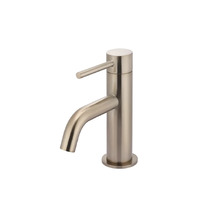 Meir Bathroom Basin Mixer Tap Round Champagne Piccola MB03XS-CH