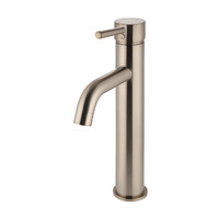 Meir Round Tall Vessel Bathroom Basin Mixer Tap Champagne MB04-R3-CH