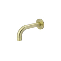 Meir Universal Round Curved Bathroom Wall Bath / Basin Outlet 130mm Spout Tiger Bronze MS05-130-BB