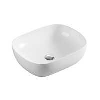 ECT Global Above Counter Basin Ceramic Bathroom Vanity White ROMEO-II WB 2142