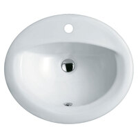 Fienza Stella Fully Inset Basin One Tap Hole Vitreous China RB405-1
