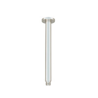 Meir Round Ceiling 300mm Wall Shower Arm Brushed Nickel MA07-300-PVDBN