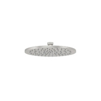 Meir 200mm Shower Rose Round Head Brushed Nickel MH04-PVDBN