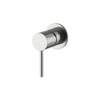 Meir Outdoor Shower Wall Mixer Tap Round SS316 MW16N-SS316