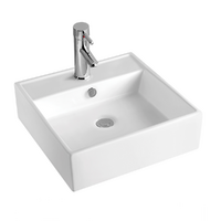 Best BM Above Counter Basin Square Ceramic BA410