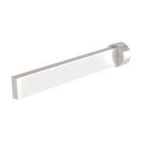 Phoenix Tapware Bathroom Wall Bath Outlet 200mm Spout Brushed Nickel Lexi MKII 123-7620-40