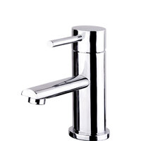 Fienza Ovalie Short Bathroom Basin Mixer Tap Chrome 215103
