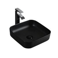 Basin Above Counter Square Matt Black Avia Bathware CB-124-MB