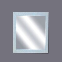 Sunny Group Bathroom Wall Mirror with Gloss White Poly Frame 600mm x 7500mm KS-6075
