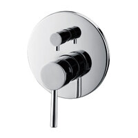 Fienza Isabella Shower Wall Diverter Mixer Large Round Chrome Plate 213102
