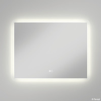Fienza Luciana 900mm x 700mm LED Bathroom Mirror with Demister & Touch Sensor LED02-90