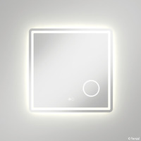 Fienza Deejay 700mm x 700mm LED Bathroom Mirror with Demister LED04-70