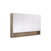 Fienza Aluca 1200 Display Shelf Mirror Cabinet DMC1500