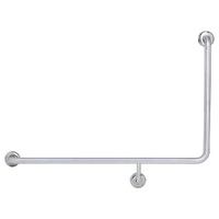 Fienza Care Accessible Left Hand Grab Rail 960mm X 600mm Special Need Safety Ambulant Bathroom GRAB9660L