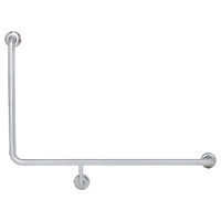 Fienza Care Accessible Right Hand Grab Rail 960mm X 600mm Special Need Safety Ambulant Bathroom GRAB9660R
