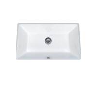 Seima Under Counter Basin Rectangular Vitreous China Gloss White KYRA 216 191487