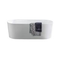 Seima Paxi 101 1700mm Freestanding Bath Tub Bathroom Bathtub White No Overflow 192119