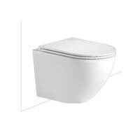 Seima Arko Wall Hung Toilet Suite With Flat Seat 191165
