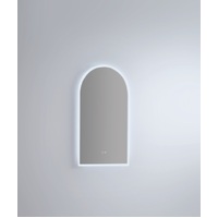 Remer LED Bathroom Mirror with Demister Arch D Frameless 500mm x 900mm AR50D