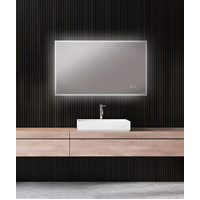 Remer Kara DB LED Bathroom Mirror with Demister 900mm x 600mm K9060DB