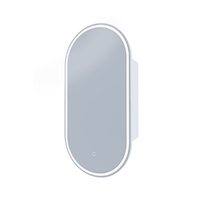 Remer LED Bathroom Mirror with Shaving Cabinet 900mm x 4500mm Capsule 450 CR45D