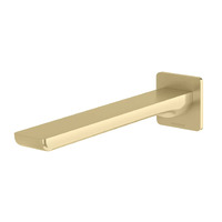 Phoenix Tapware Bathroom Wall Basin / Bath Outlet Spout Gloss MKII Brushed Gold 135-7610-12