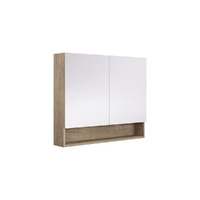 Fienza Aluca 900 Display Shelf Mirror Cabinet DMC900