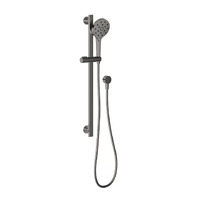 Phoenix Tapware Rail Shower Oxley Brushed Carbon 610-6830-31