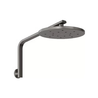 Phoenix Tapware Oxley High-Rise Shower Arm and Rose Brushed Carbon 610-5300-31