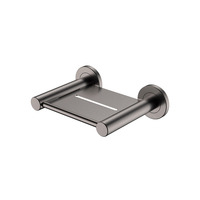 Fienza Metal Soap Shelf Dish Gun Metal Kaya 82806GM