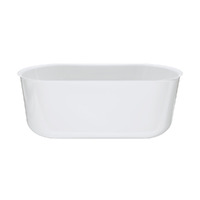 Fienza Windsor 1500 Bathtub Acrylic Freestanding Bath Tub Gloss White FR72-1500