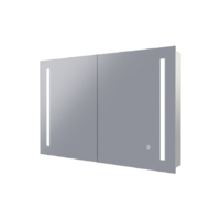Remer Amber 1500 Mirror Cabinet LED Light with Demister & Touch Switch A150D