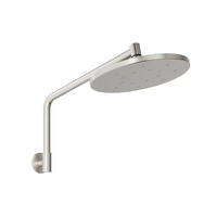 Phoenix Tapware Ormond High-Rise Shower Arm and Rose Brushed Nickel 609-5300-40