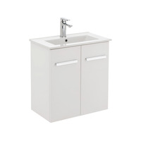 Fienza Delgado Slim 600 Wall Hung Vanity 600 Bathroom Cabinet White 60D