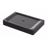 Phoenix Tapware Wall Mount Metal Soap Dish Matte Black GLOSS GS895MB