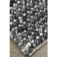 Bayliss Rugs Clover Rough Bark Hand Woven Wool Rug 200cm x 300cm 