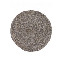 Bayliss Rugs Nordic Pine Cone Wool & Viscose Floor Area Rug Round 200cm x 200cm