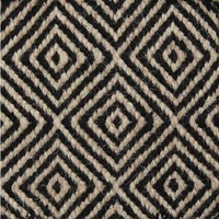 Bayliss Rugs Herman Diamond Taupe/Black Wool Floor Area Rug 250cm x 300cm