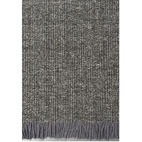 Bayliss Rugs Highland Hand Woven Bharat Grey Wool Floor Area Rug 200cm x 300cm